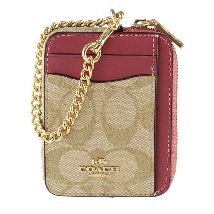 Coach Snap Wallet In Signature Canvas