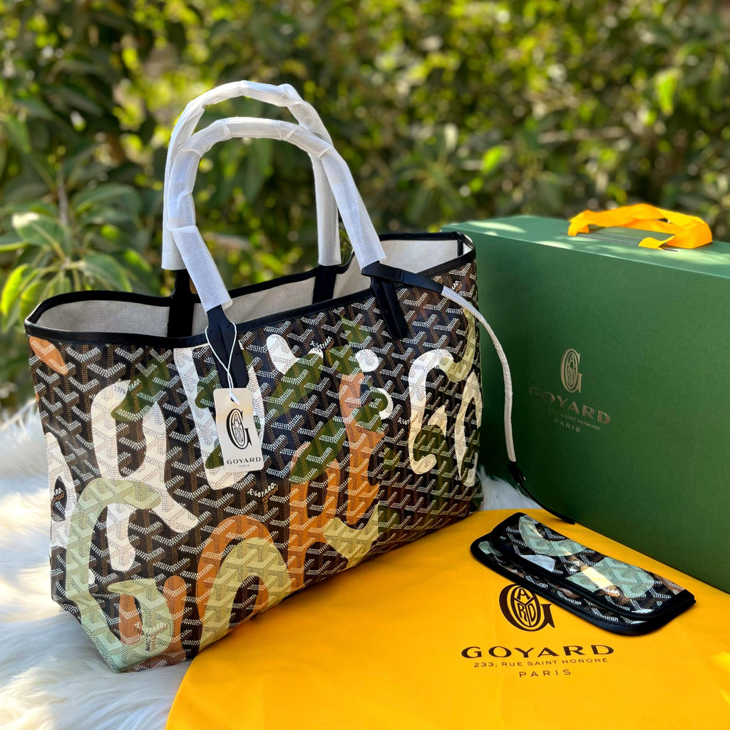 Goyard Black Letters Camouflage