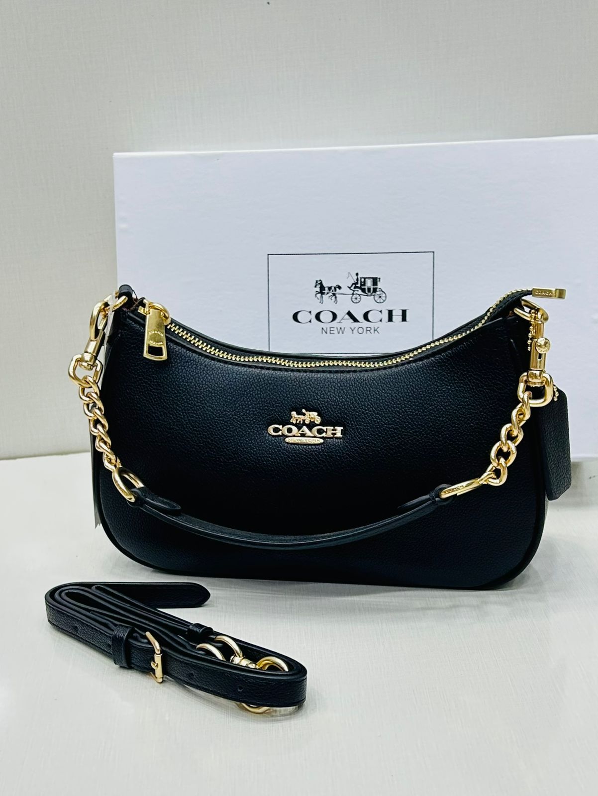 Coach - Teri Shoulder Bag Black