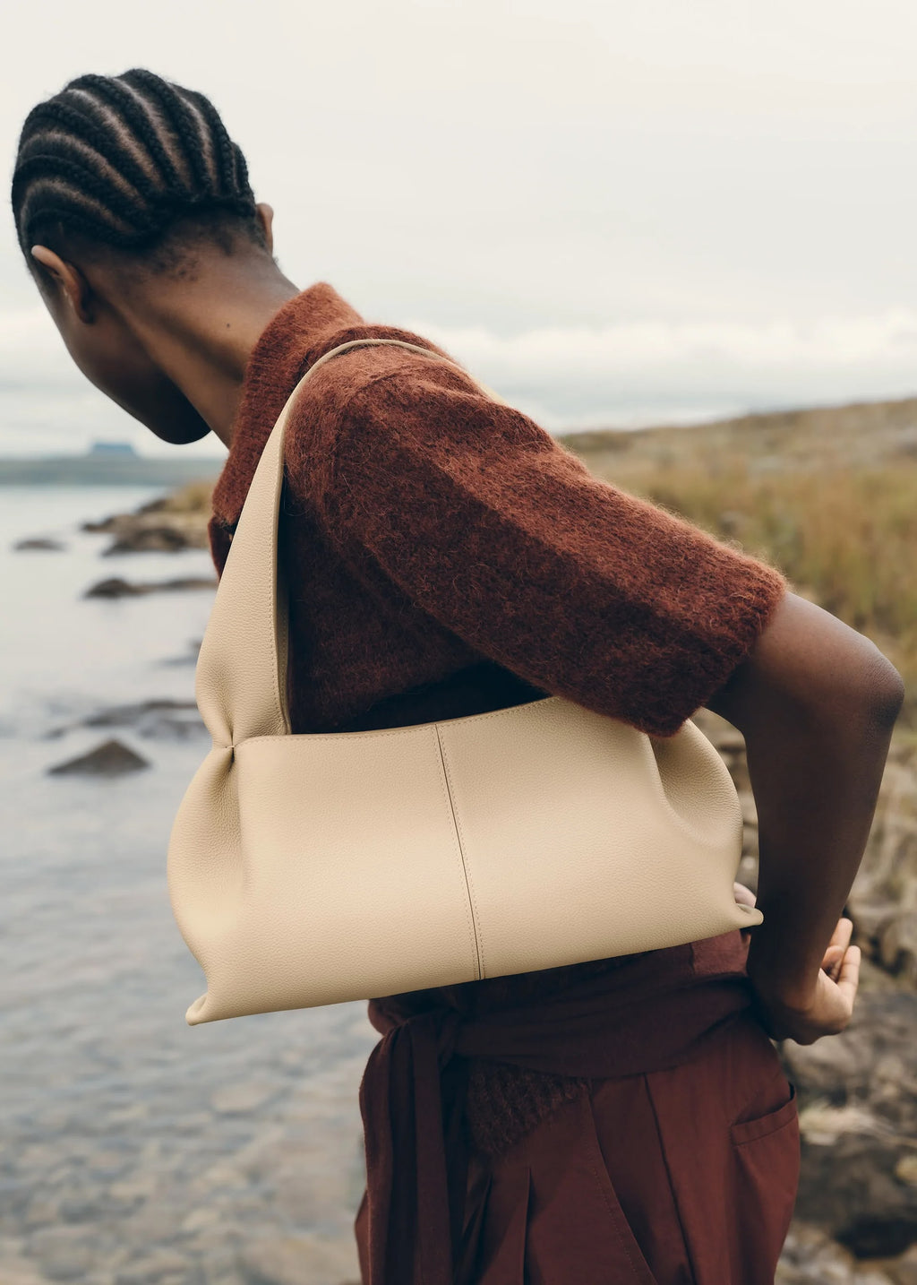 Polène Cyme Mini Taupe