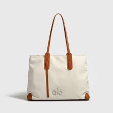 Alo Yoga Large Canvas Shopper Tote