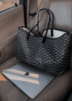 Goyard Tote Bag - Large Black (With Pouch)