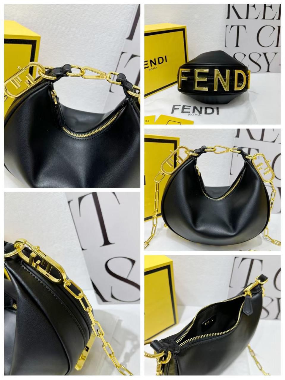 Fendi Nano Fendigraphy Black