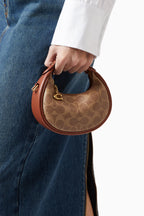 COACH JONIE BAG BROWN (INCLUDE BOX AND LONG STRAP )