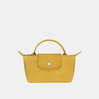 Longchamp Le Pliage Green Pouch With Handle