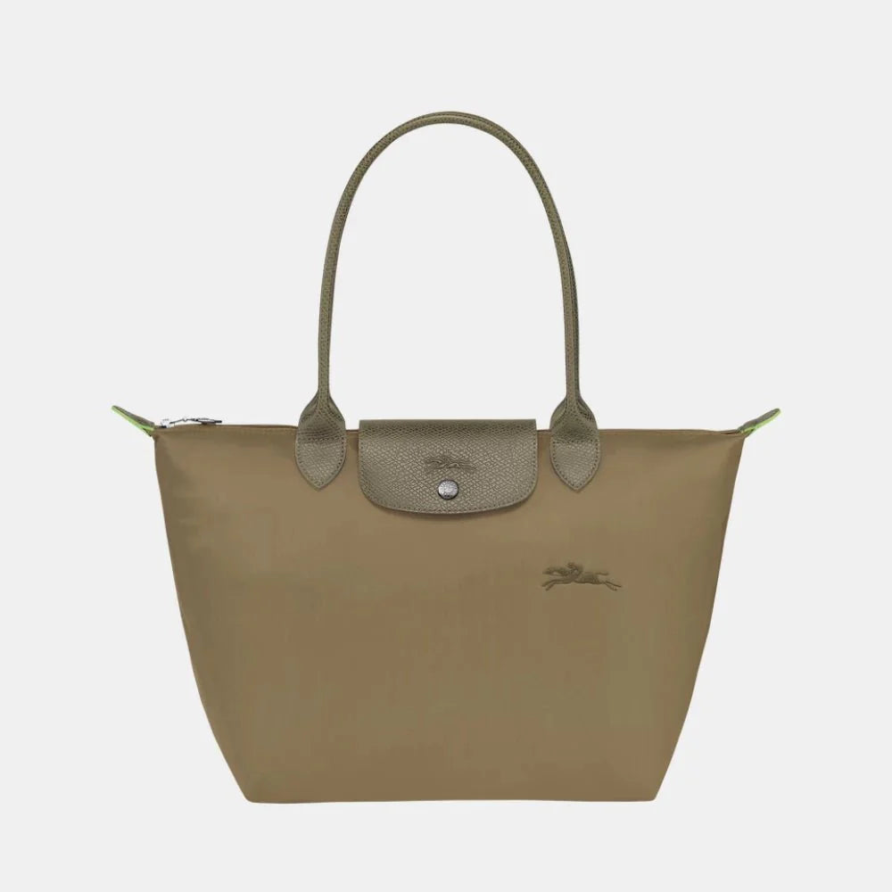 Longchamp Le Pliage Green Tote Bag (Artichoke)