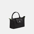 Longchamp Le Pliage Green Pouch With Handle