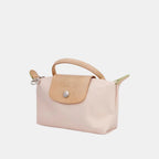 Longchamp Le Pliage Green Pouch With Handle