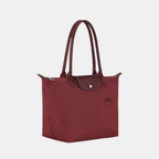 Longchamp Le Pliage Green Tote Bag (Pomegranate)