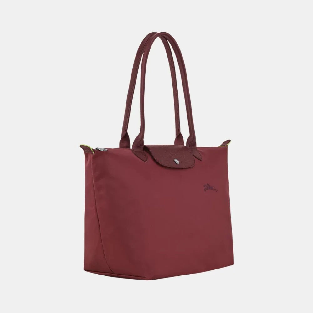 Longchamp Le Pliage Green Tote Bag (Pomegranate)
