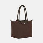 Longchamp Le Pliage Green Tote Bag (Mocha)