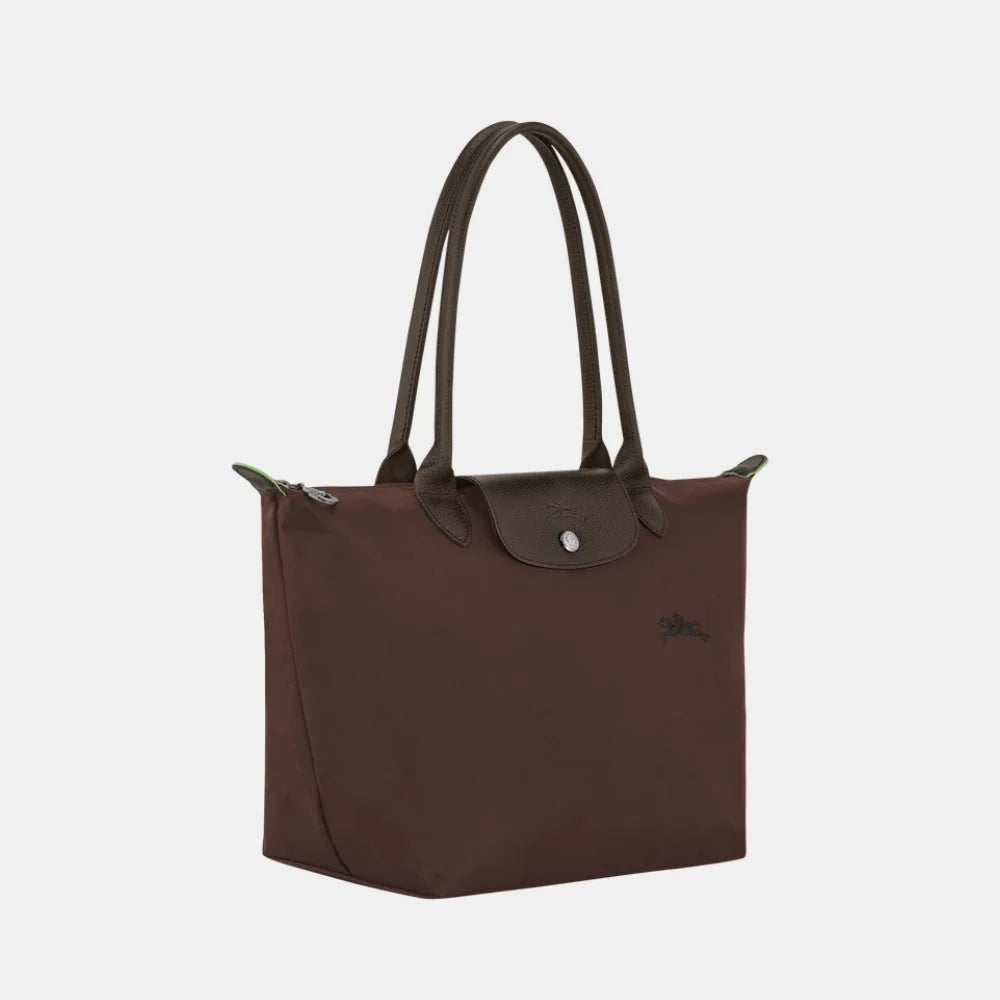 Longchamp Le Pliage Green Tote Bag (Mocha)