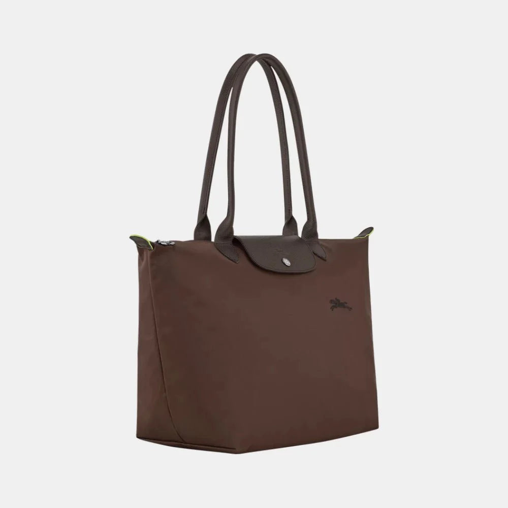 Longchamp Le Pliage Green Tote Bag (Mocha)