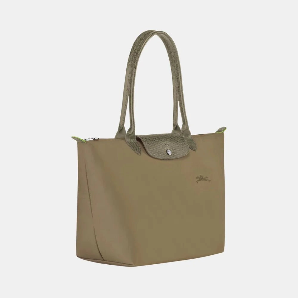 Longchamp Le Pliage Green Tote Bag (Artichoke)
